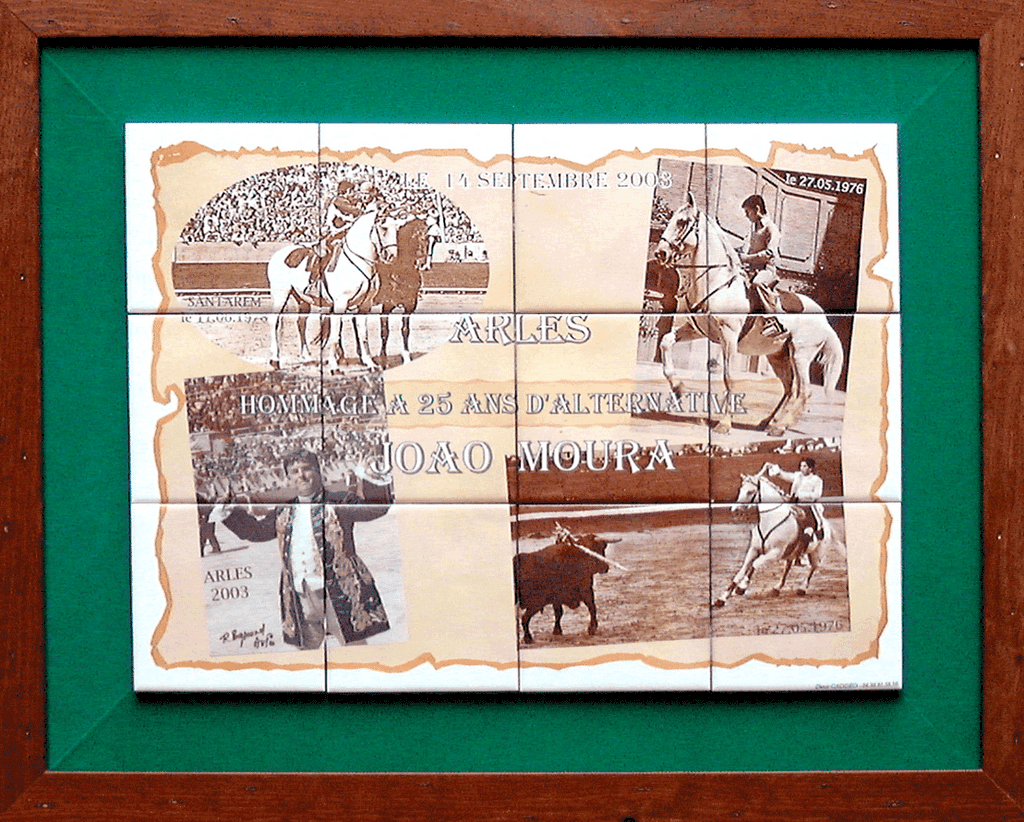 trophée pour joao moura rejoneador