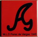 petit carreau rouge Maria Luisa Dominguez