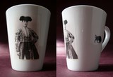mug conique decor torero 2