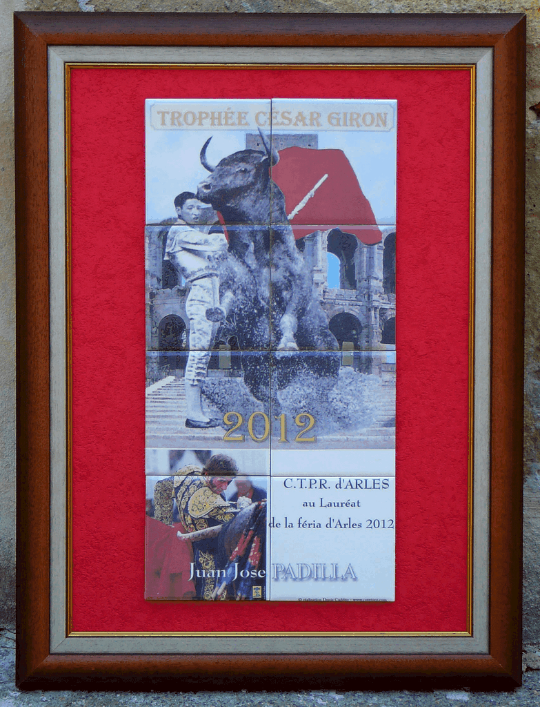 trophée Cesar Giron pour Padilla