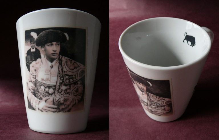 mug conique decor torero 3