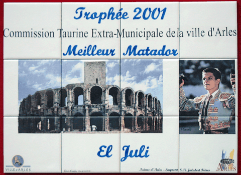 trophée ctem Arles pour El Juli