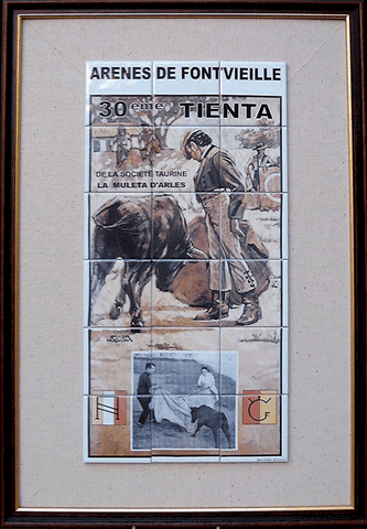 trophée la muleta à fontvieille