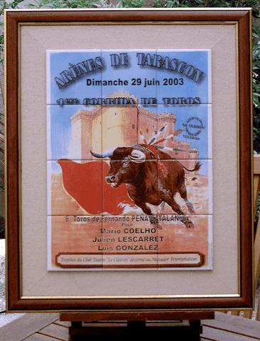 trophée le clairon à Tarascon