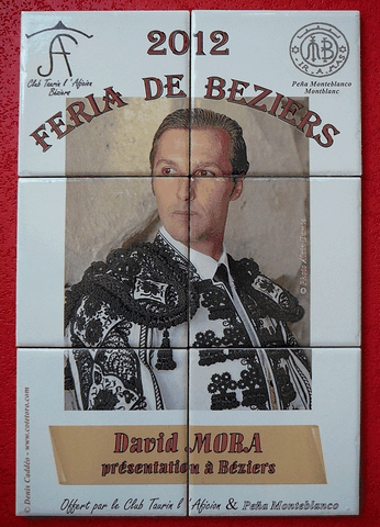 trophée pour David Mora