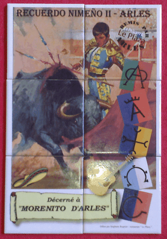 trophée nimeno 2 pour morenito d'Arles