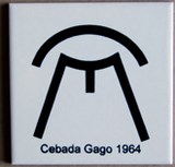 petit carreau blanc Cebada Gago