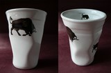 Mug froissee decor toro