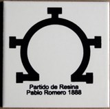 petit carreau blanc Partido de Resina