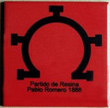 petit carreau rouge Partido de Resina