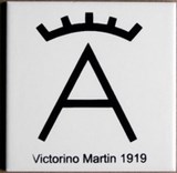 petit carreau blanc Victorino Martin